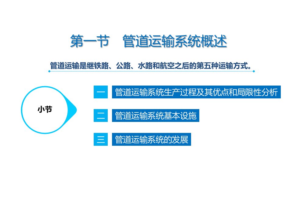 交通运输学管道运输系统课件