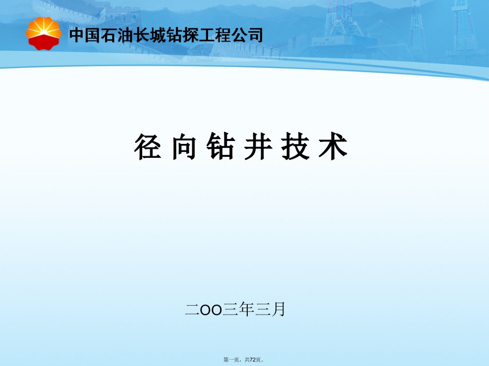 径向钻井工艺技术与应用实例