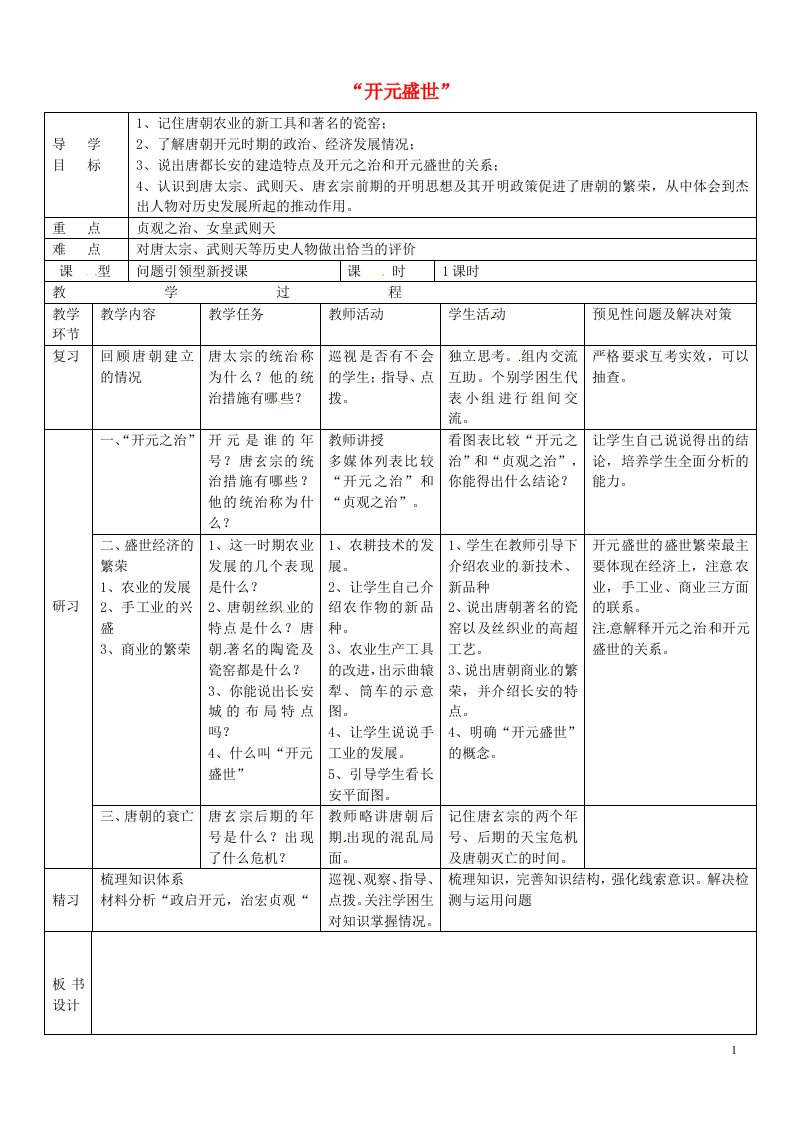 吉林省通化市外国语学校七年级历史下册