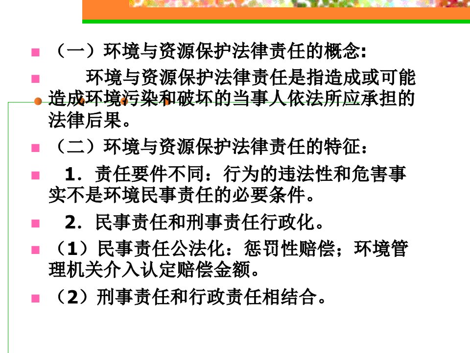 环境行政法律责任(PPT