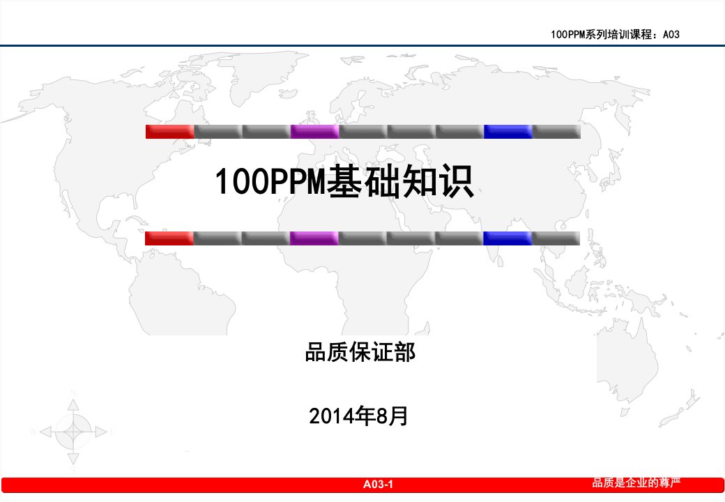 100PPM基础知识培训