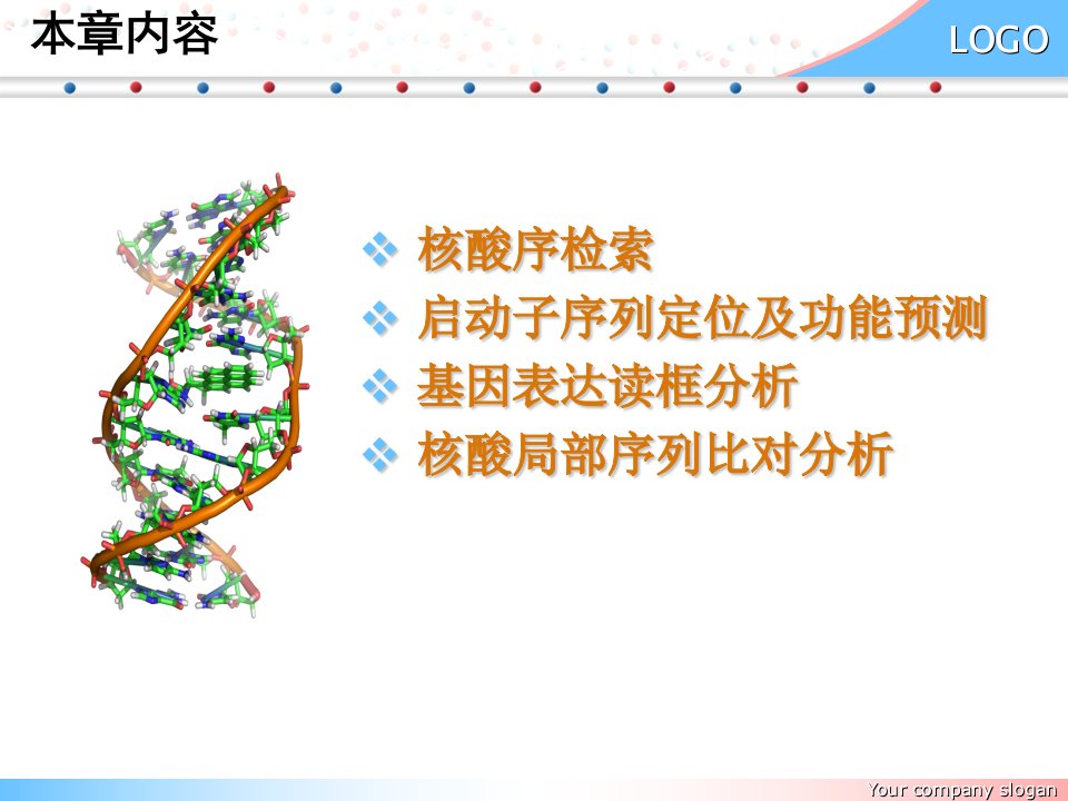 第四章核酸序列检索与分析