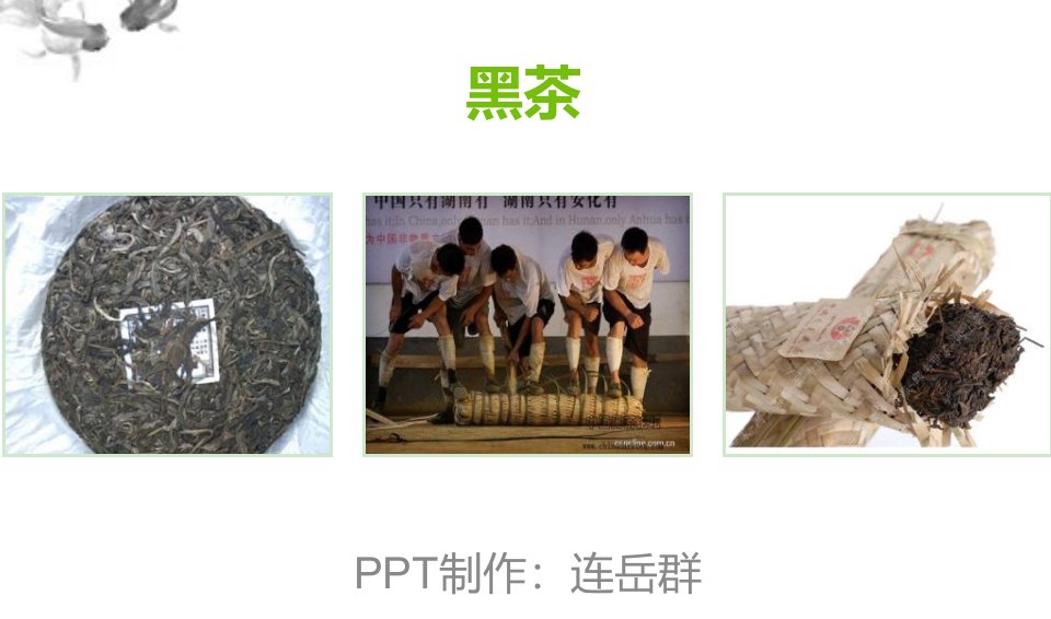 《初级黑茶》PPT课件