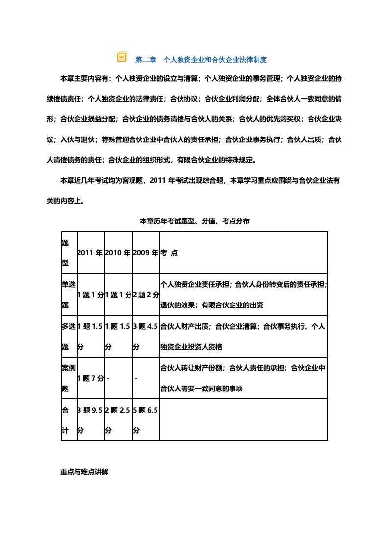 CPA经济法讲义第二章