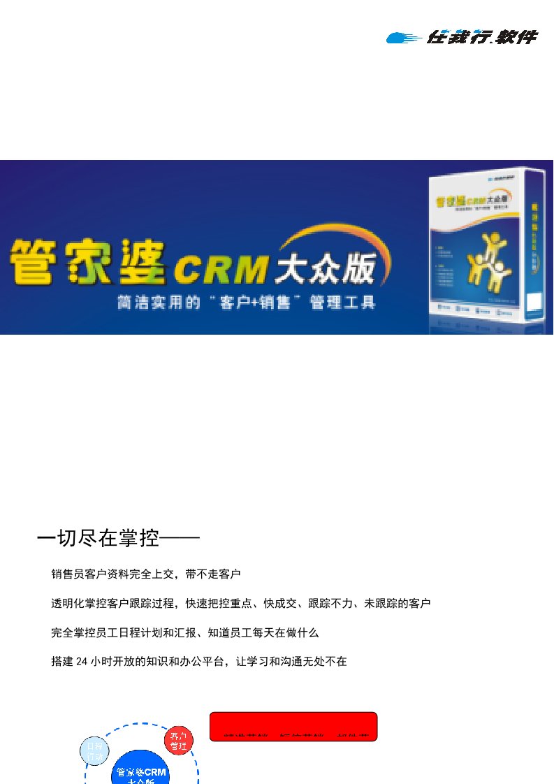 管家婆CRM大众版宣传资料