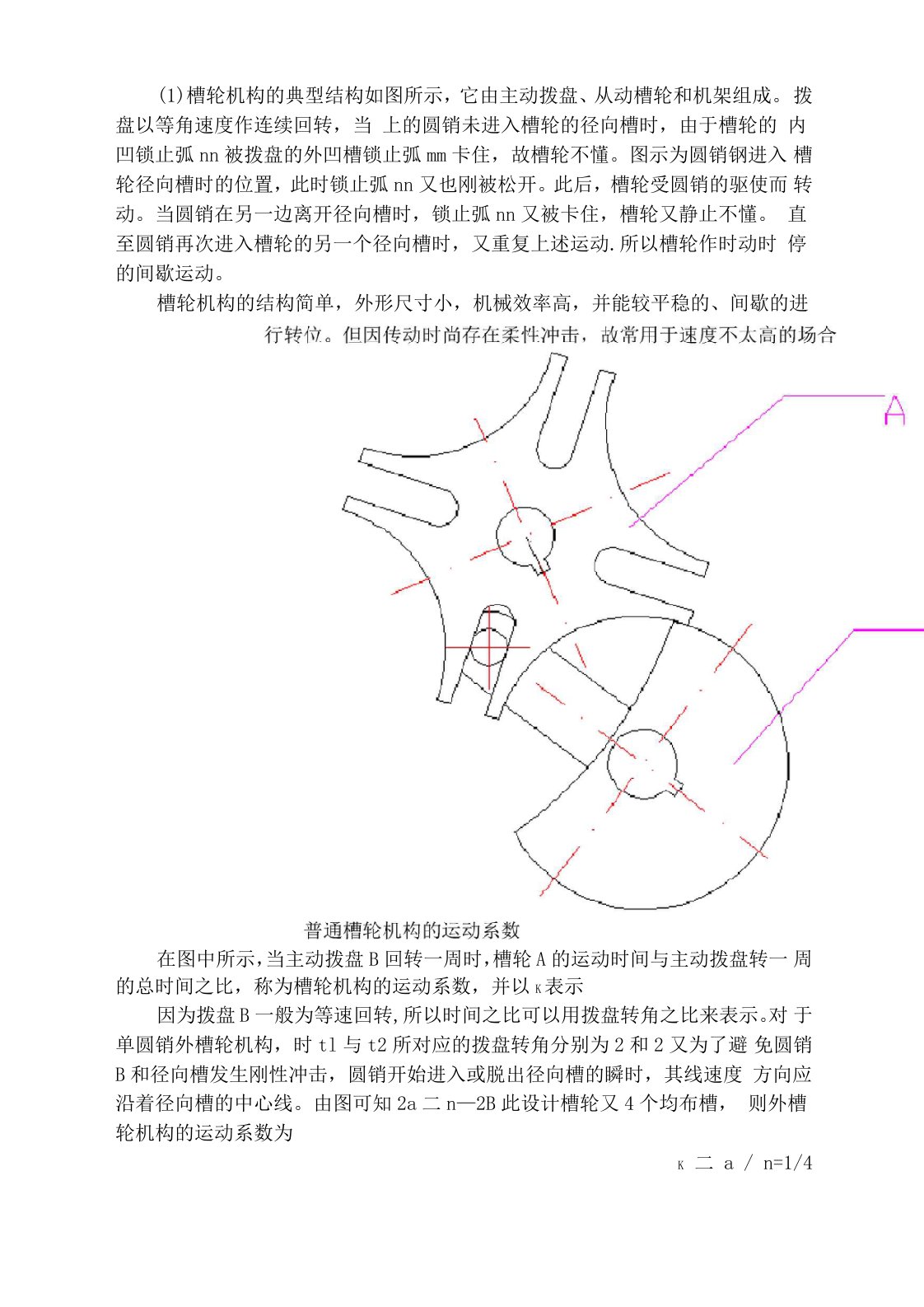 槽轮设计计算