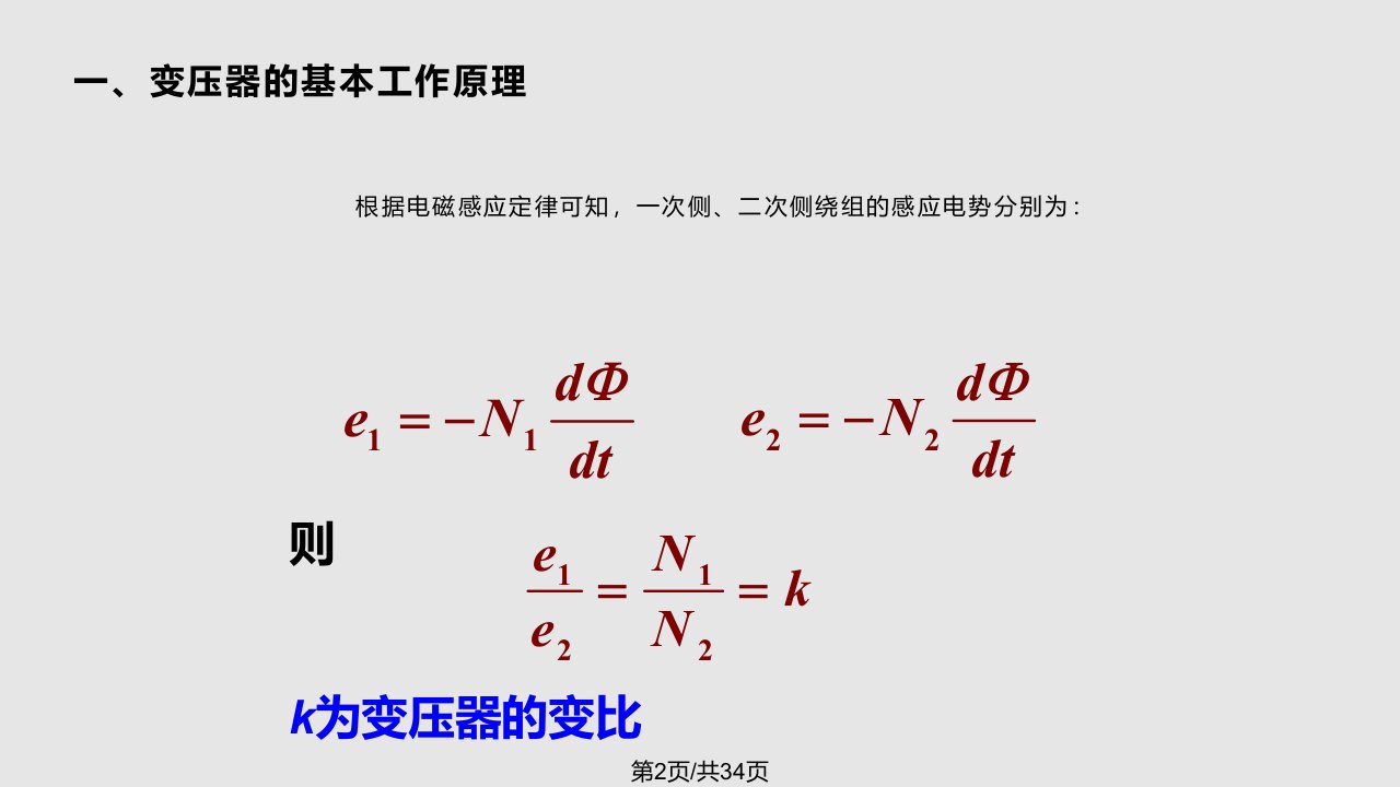 理学变压器的基本知识及结构