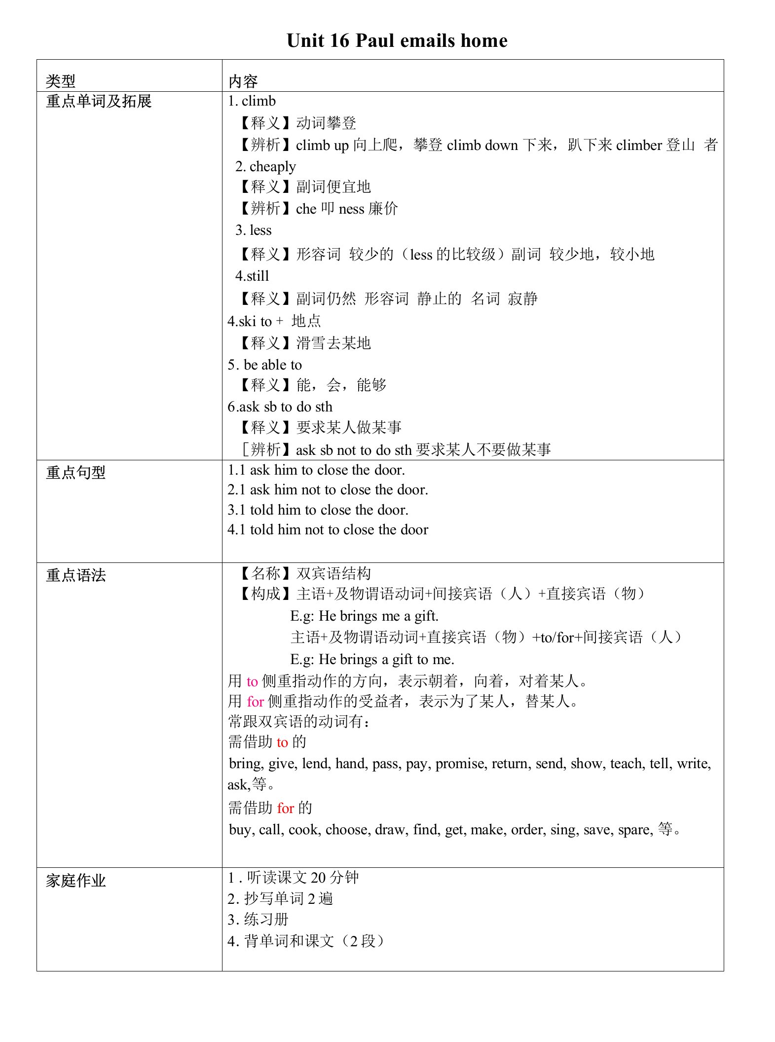 08-新概念英语青少版3B-教案