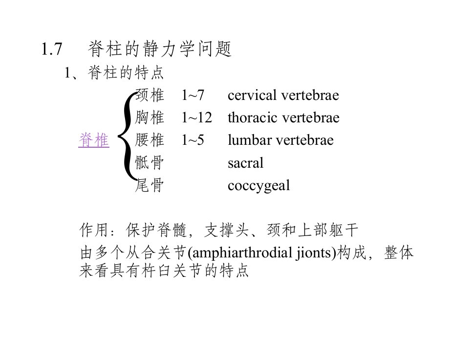 肌肉骨骼系统受力分析