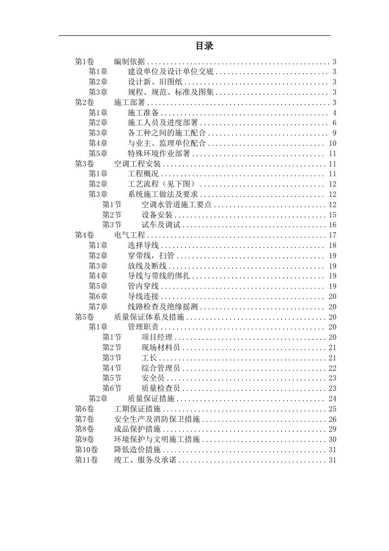 建筑资料-国家某局办公楼空调改造工程施工方案