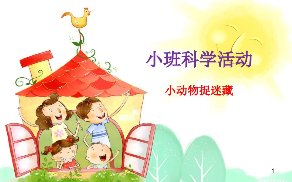 幼儿园科学《小动物捉迷藏》课件