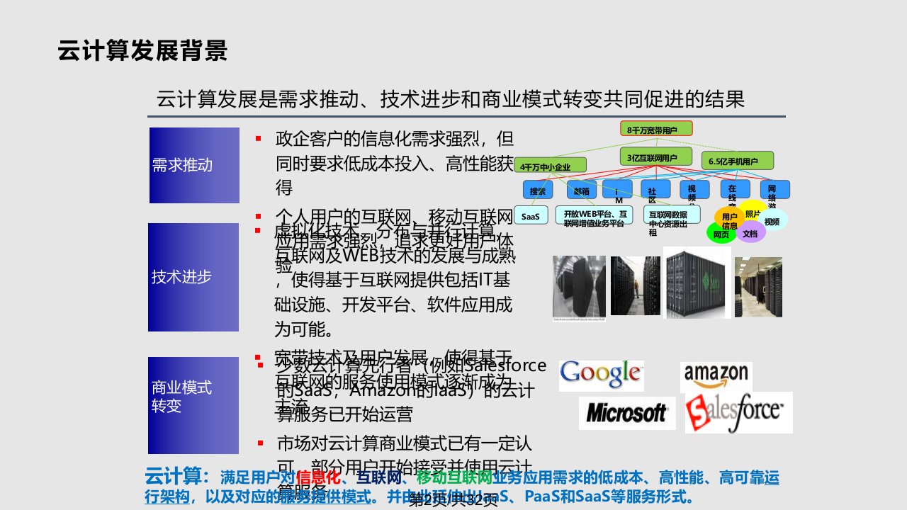 中国电信云计算发展建议v