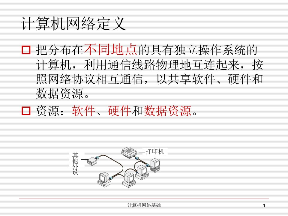 计算机网络培训