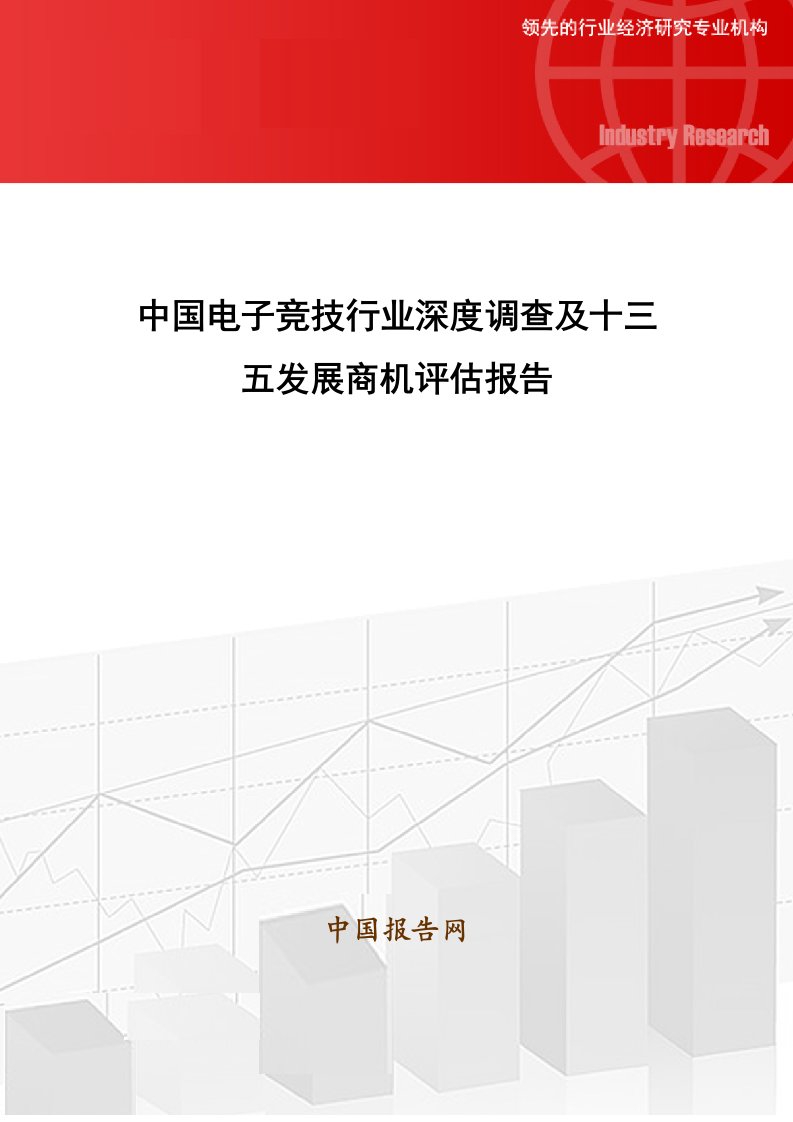 中国电子竞技行业深度调查及十三五发展商机评估报告