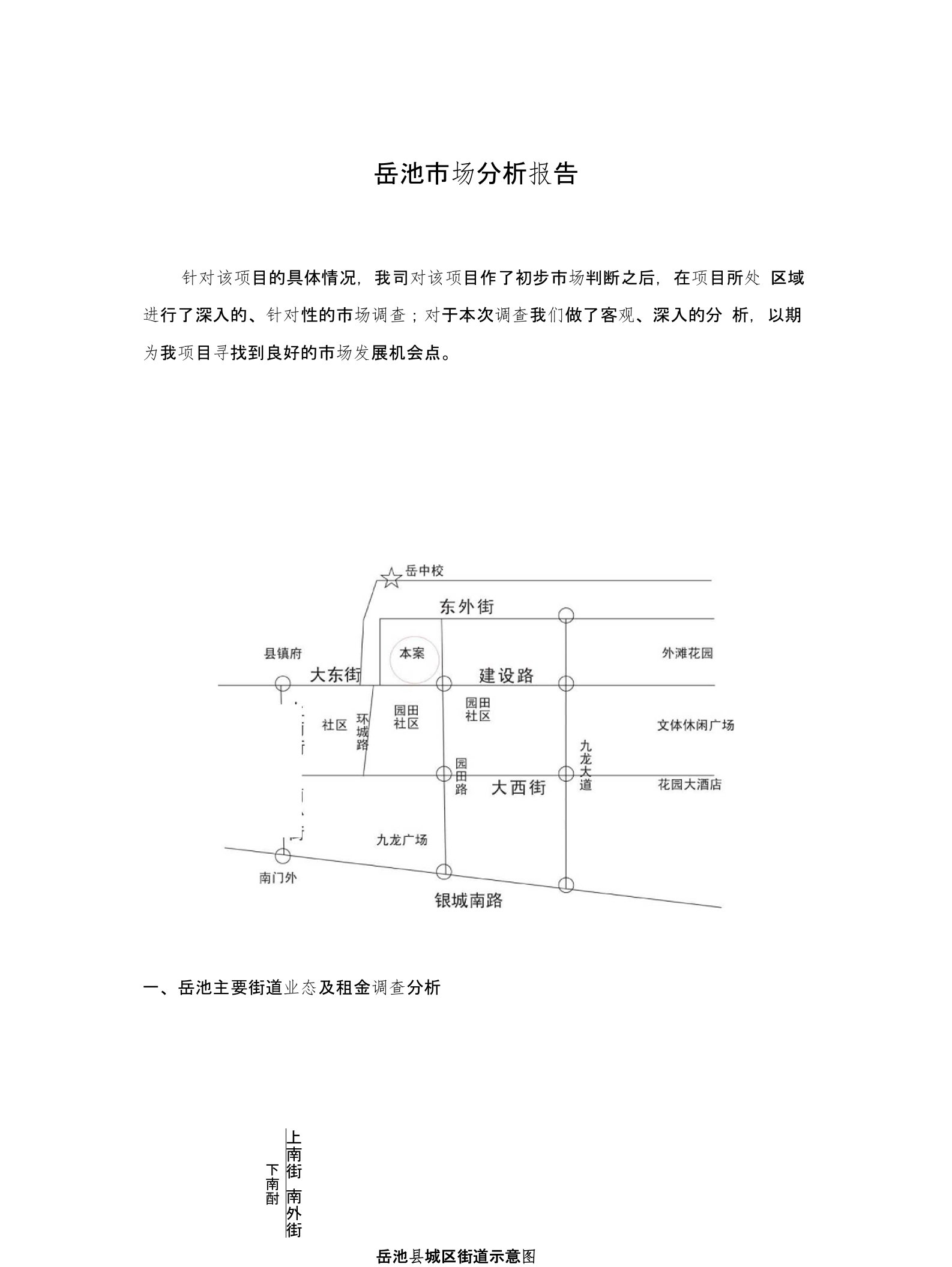 房地产市场研究报告上海岳池市场分析报告