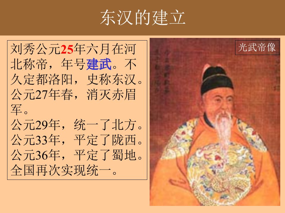 第十二讲东汉历史