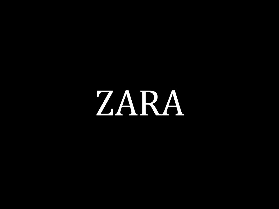 zara品牌介绍英文版