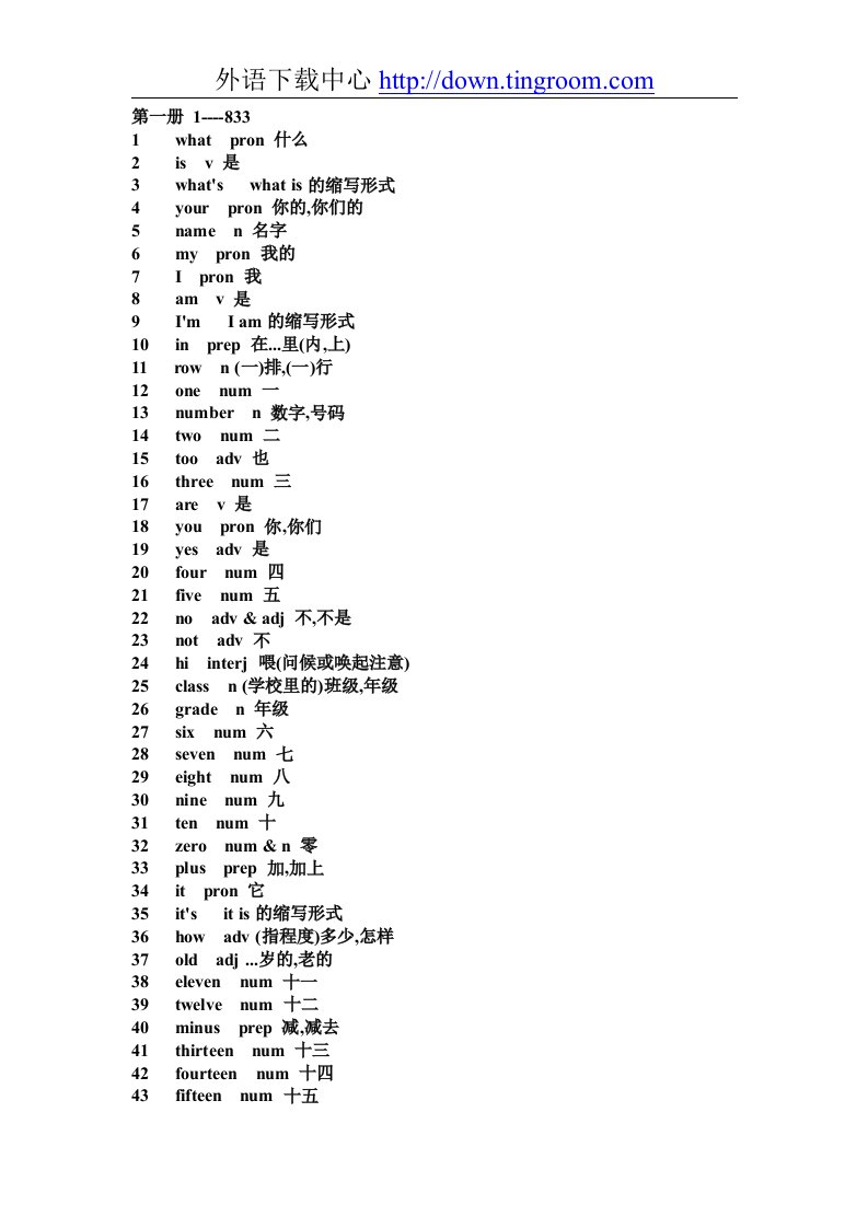 初一英语单词表下载人教版-word资料(精)