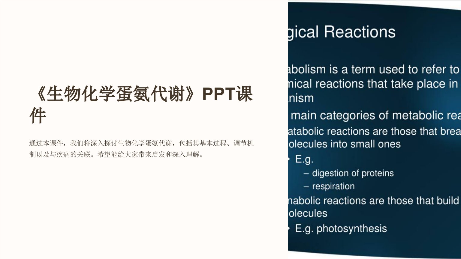 《生物化学蛋氨代谢》课件