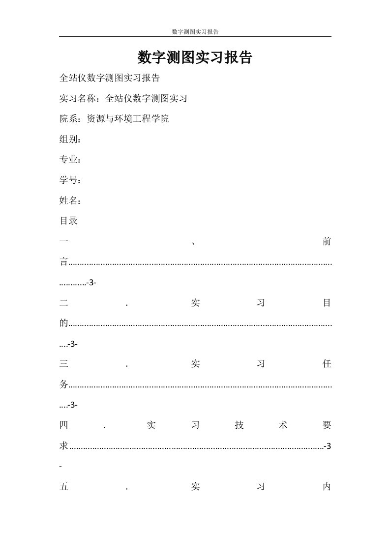 工作报告