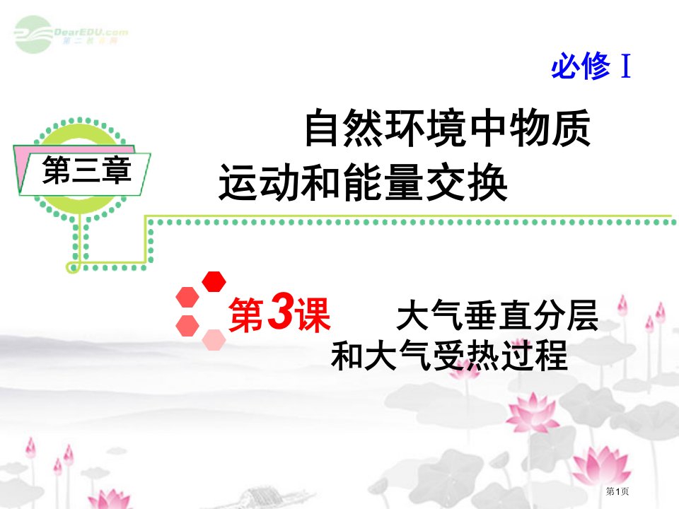 届高考地理一轮复习大气的垂直分层和大气受热过程新人教版必修名师公开课一等奖省优质课赛课获奖课件