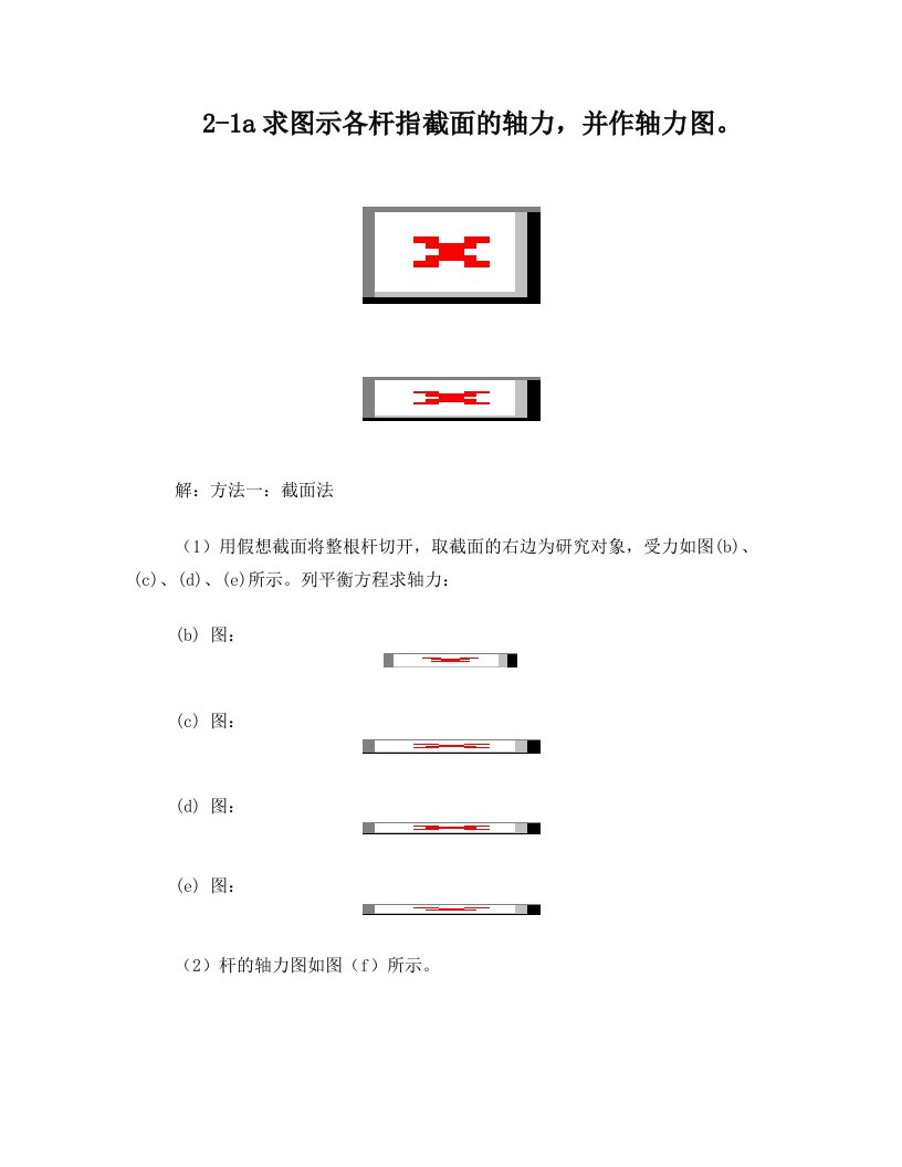 第二章+轴向拉压(习题解答)