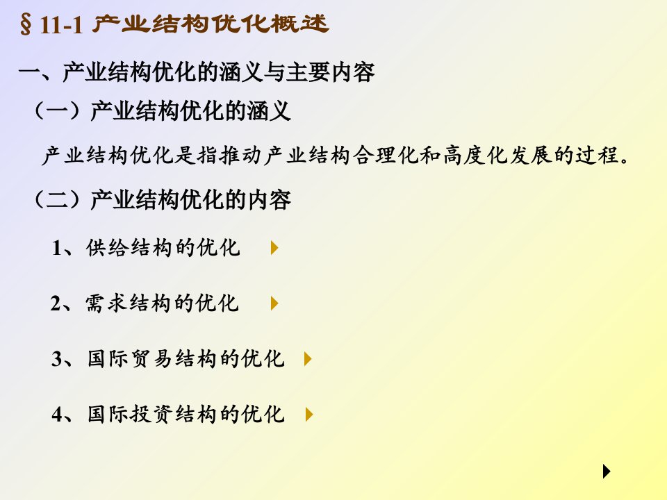 产业经济学课件第十一章优化PPT课件