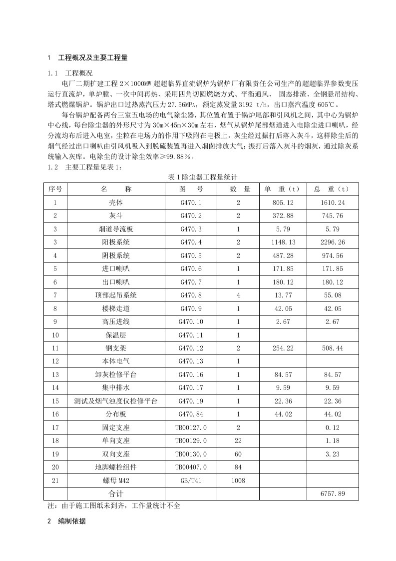 电气除尘器安装作业指导书