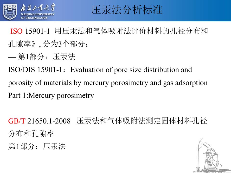 典型多孔材料压汞分析ppt课件