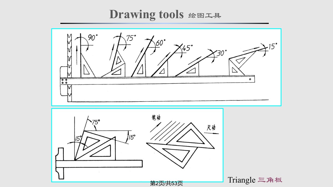 组合体尺寸标注及绘图基本知识