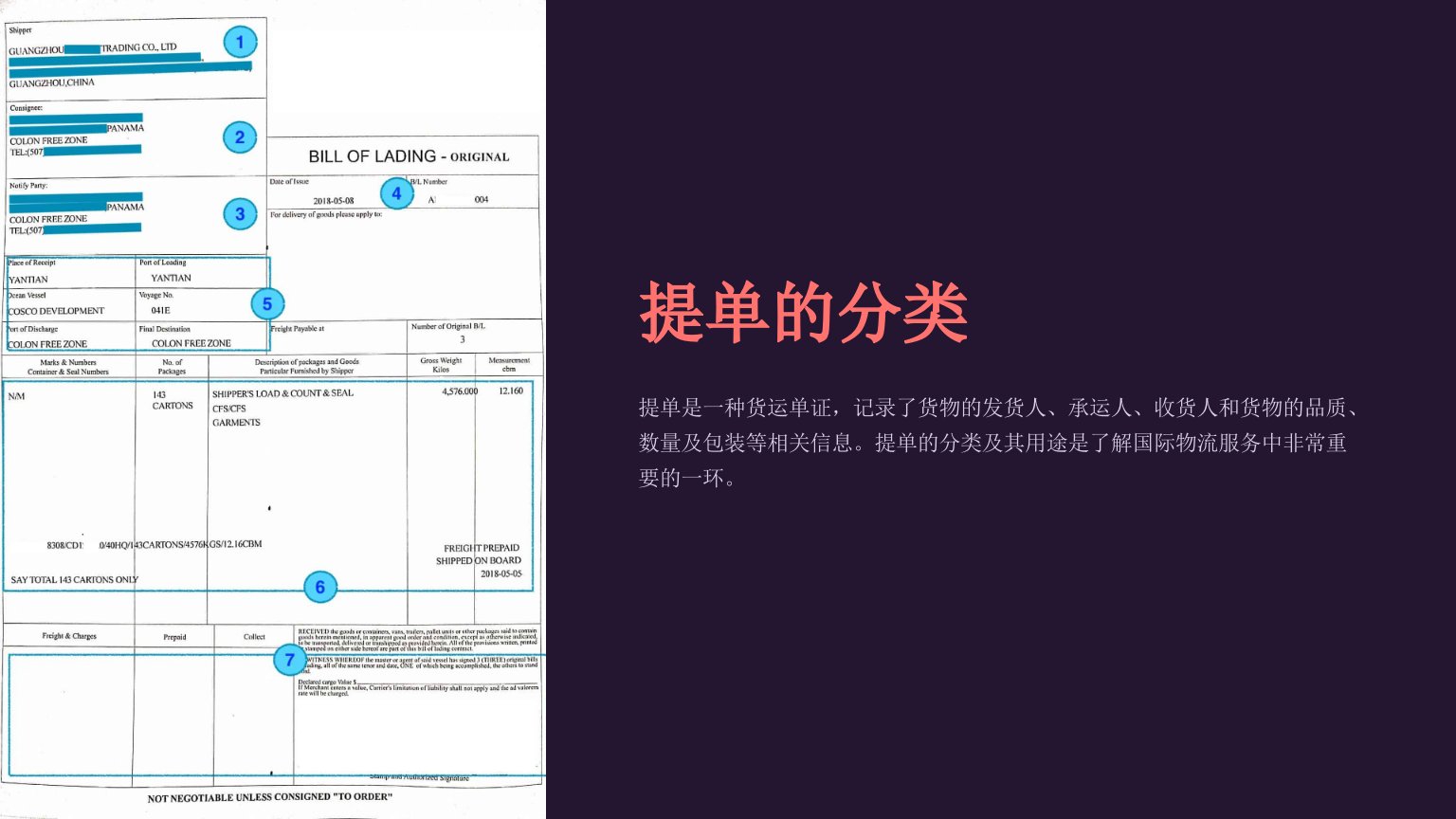 《提单的分类》课件