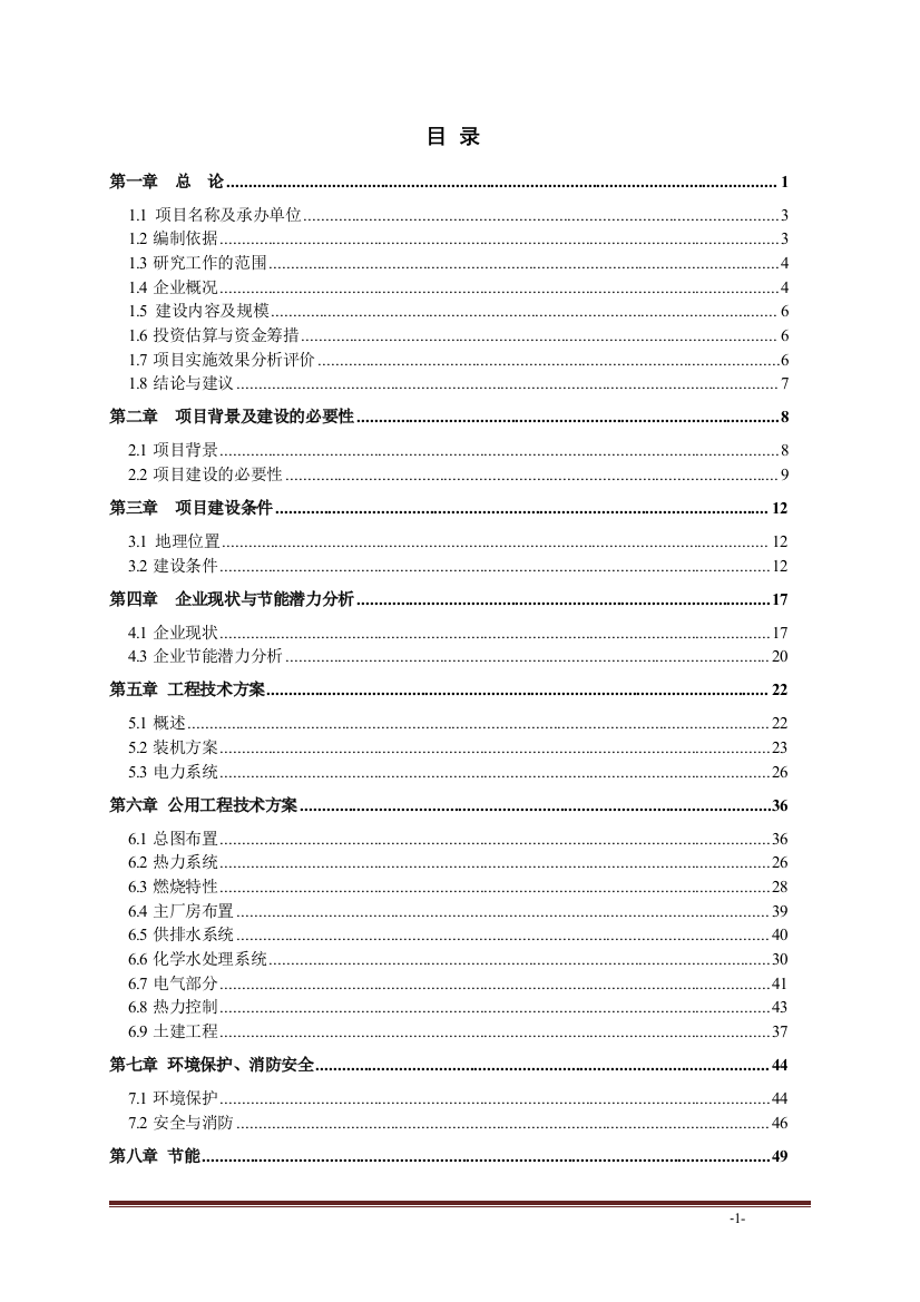 2x12mw富裕煤气发电可行性论证报告