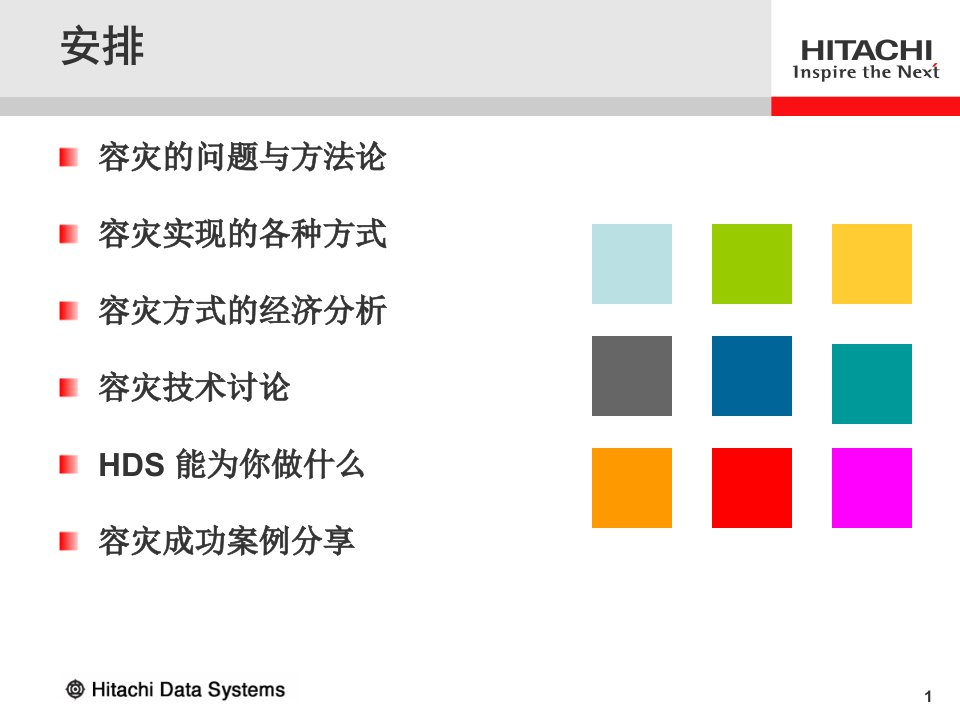 HDS容灾解决方案培训ppt课件