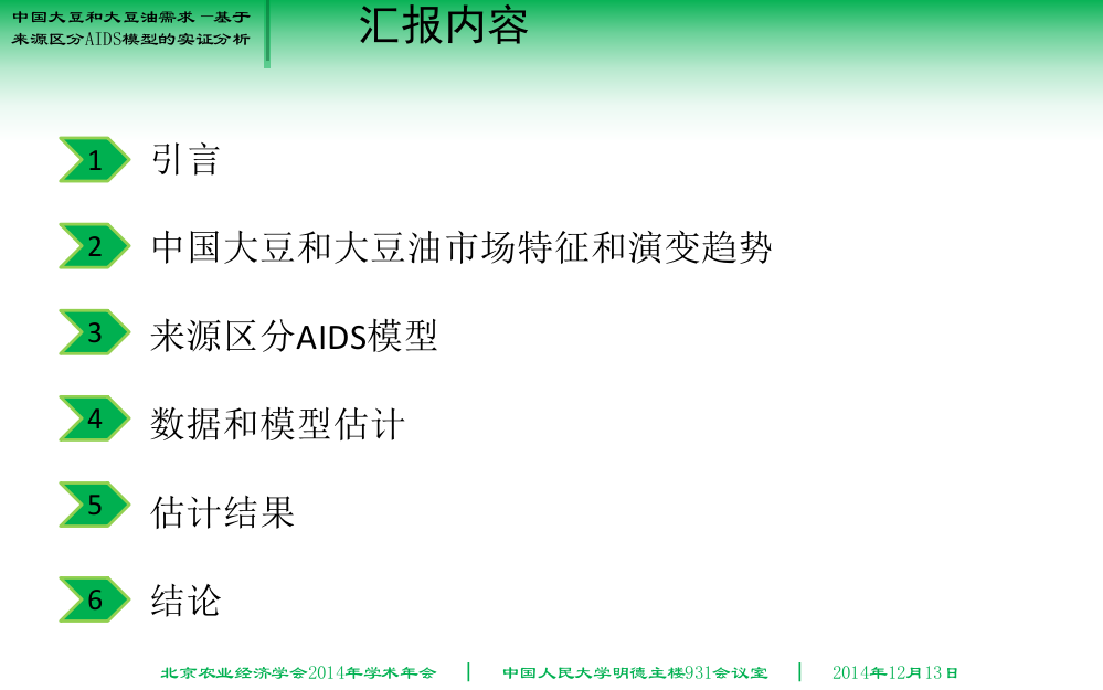 中国大豆和大豆油需求—基于来源区分AIDS模型