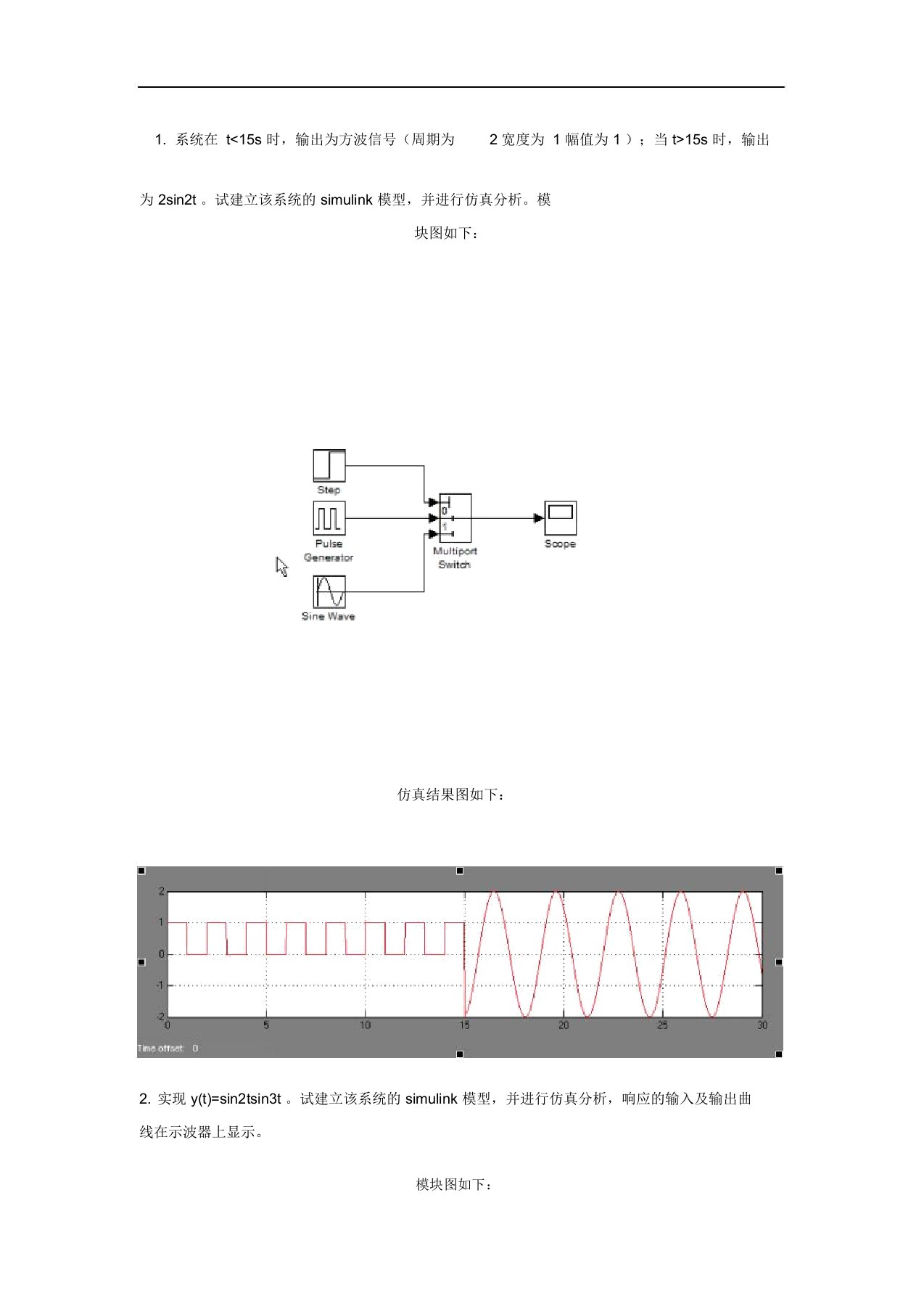 电子线路设计实验报告小学期课程设计汇本