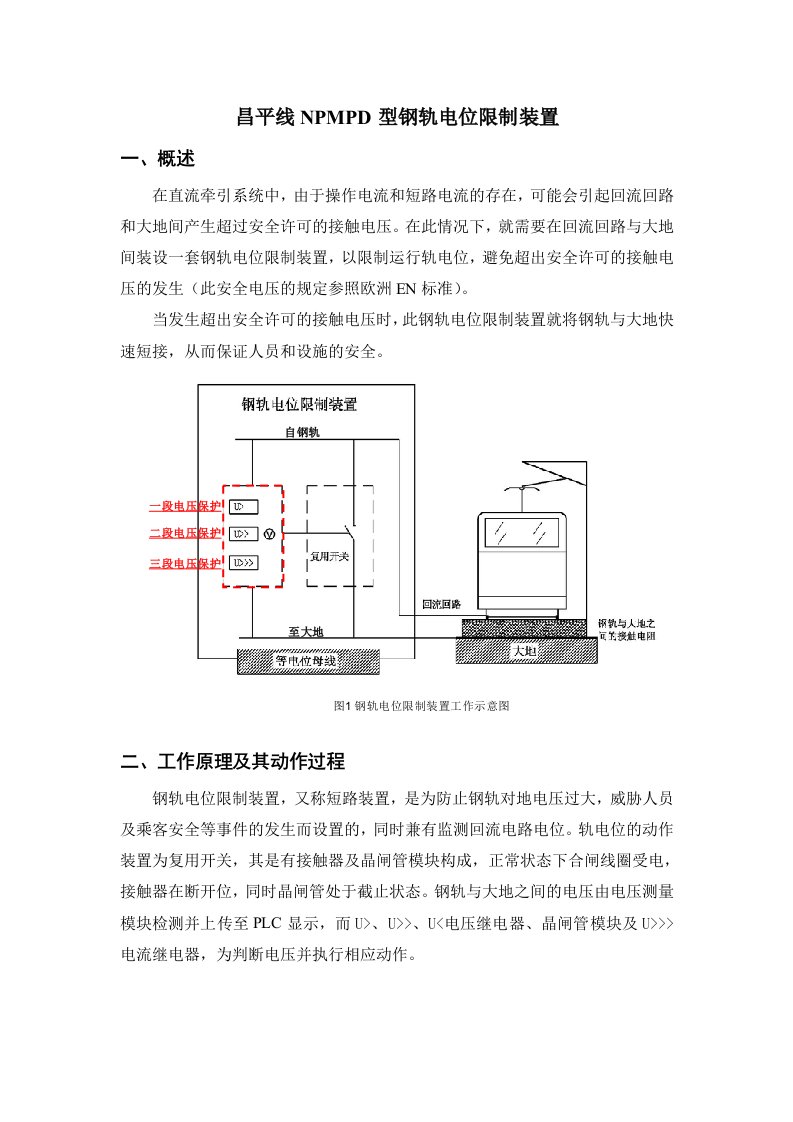 轨电位限制装置txf1