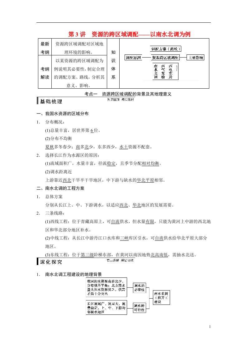 高考地理一轮复习