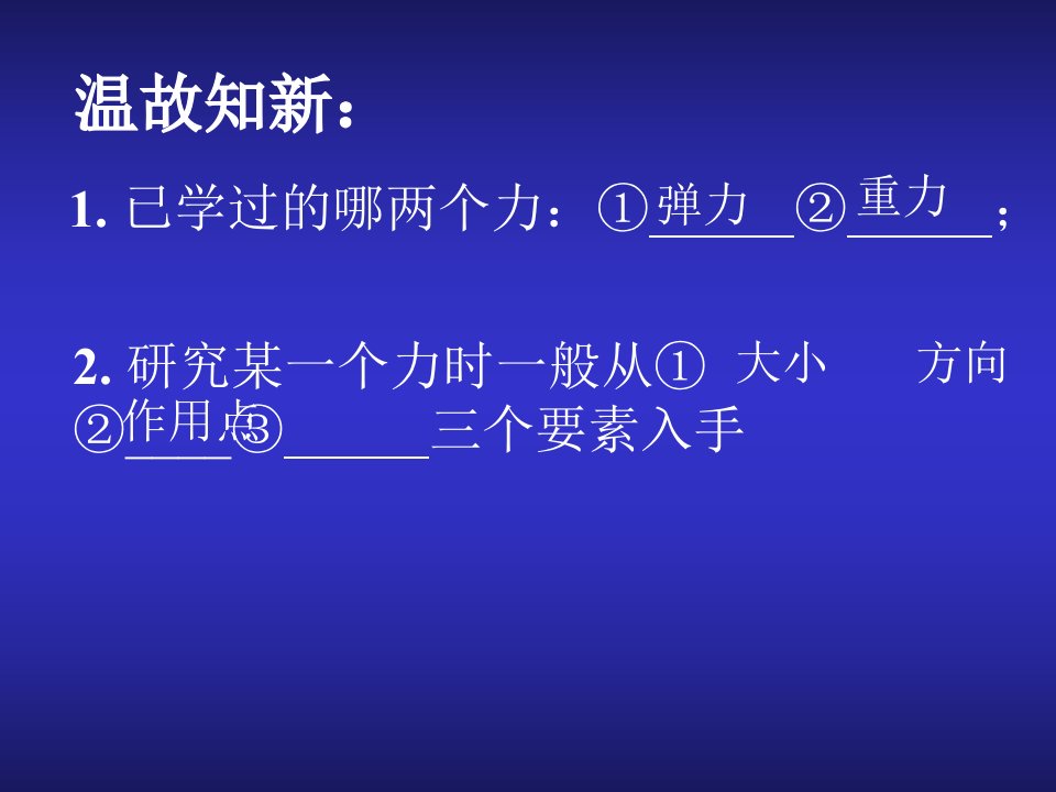 初中物理九年级全册课件：13.3摩擦力3