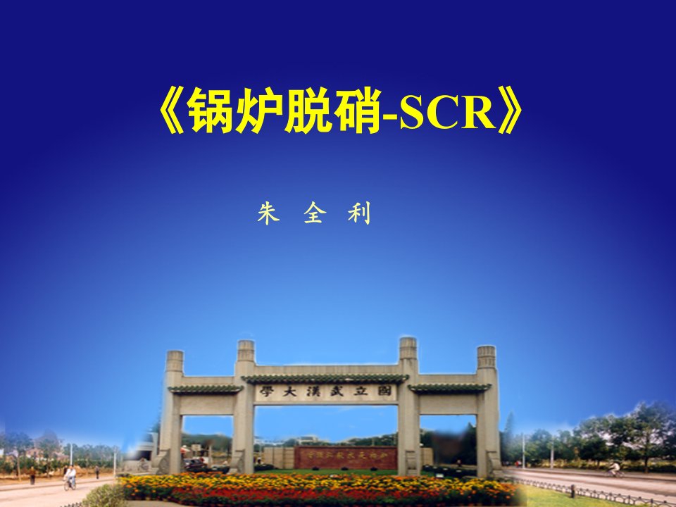 脱硝SCR知识培训