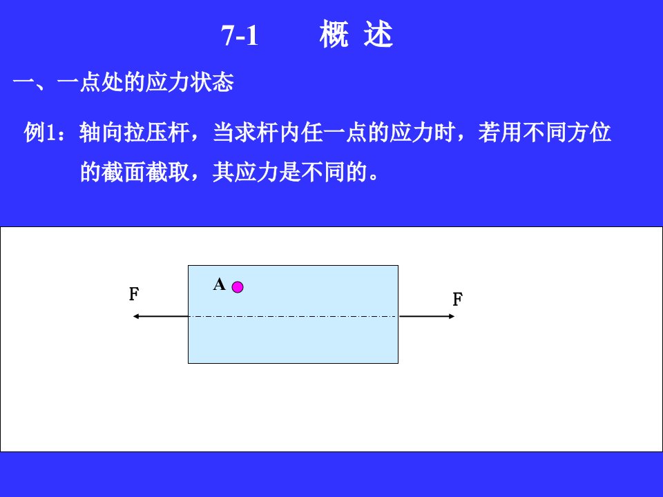 材料力学应力状态和强度理论