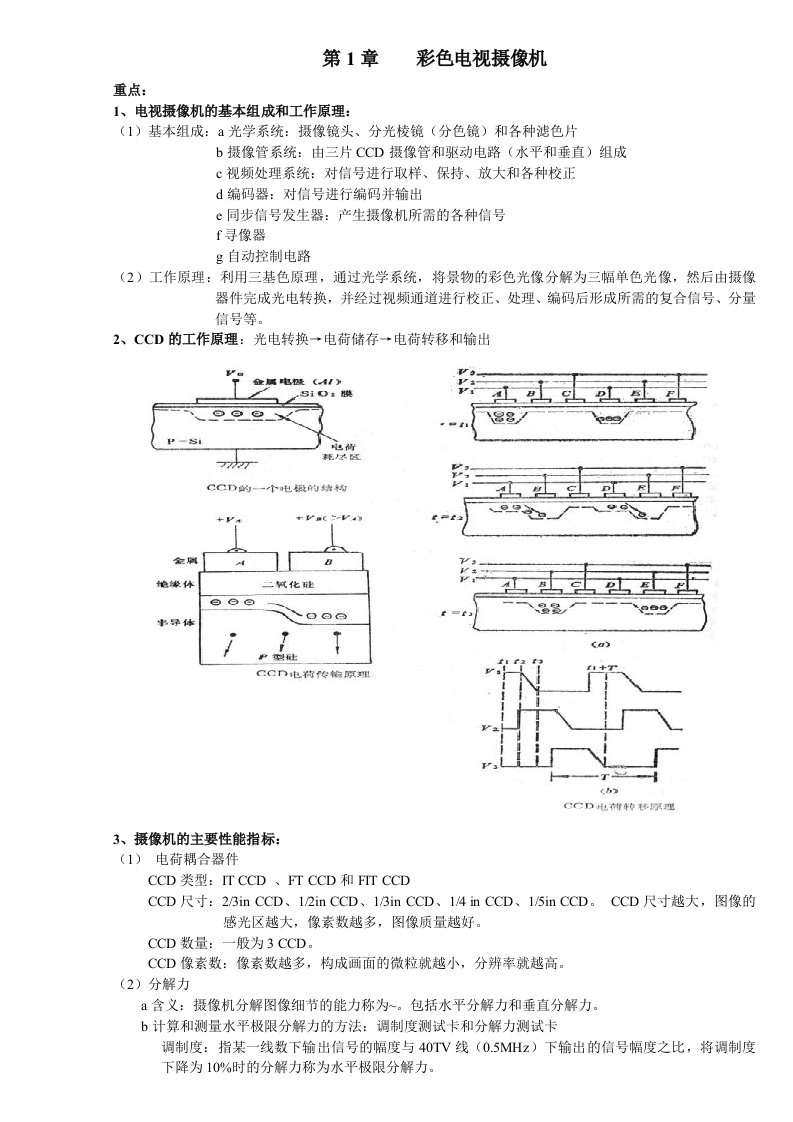 教育电视系统基础知识