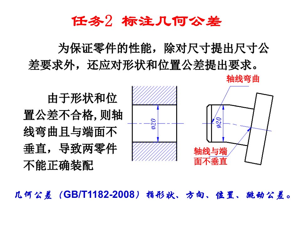 机械制图——标注几何公差