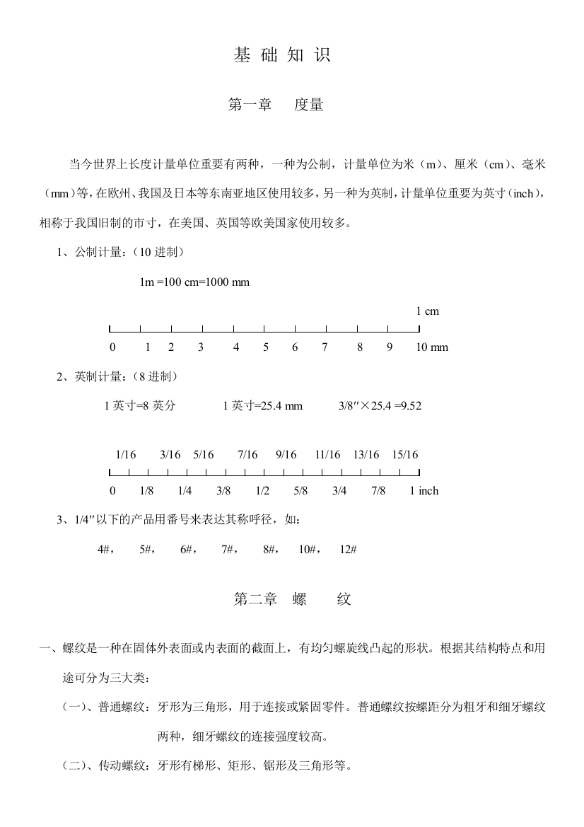 螺丝检测标准分类