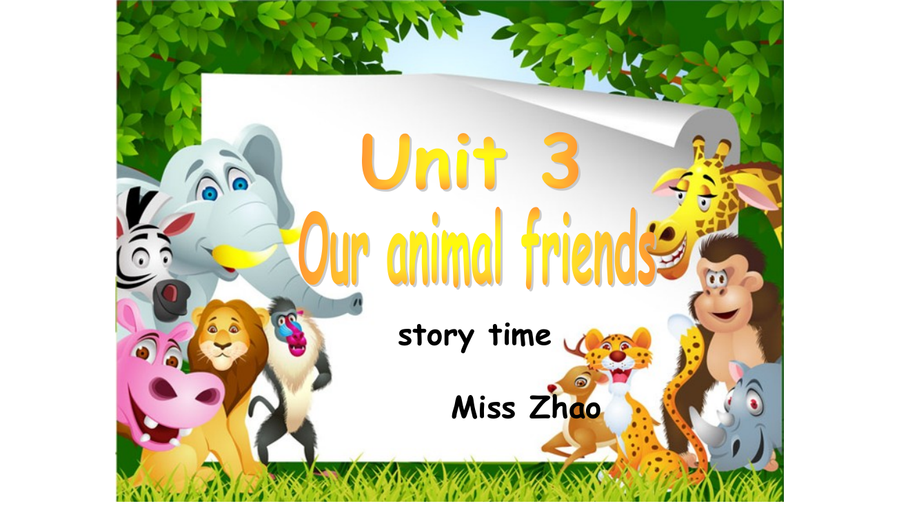 1五年级上册unit3-Our-animal-friends省公开课获奖课件说课比赛一等奖课件