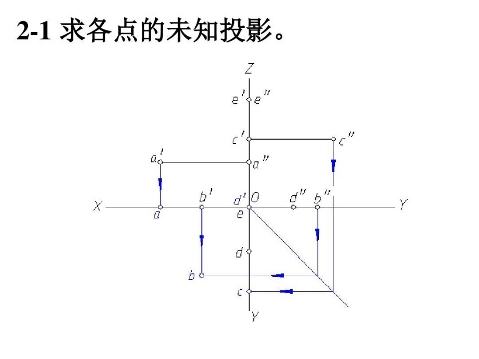 机械制图习题集答案第三版