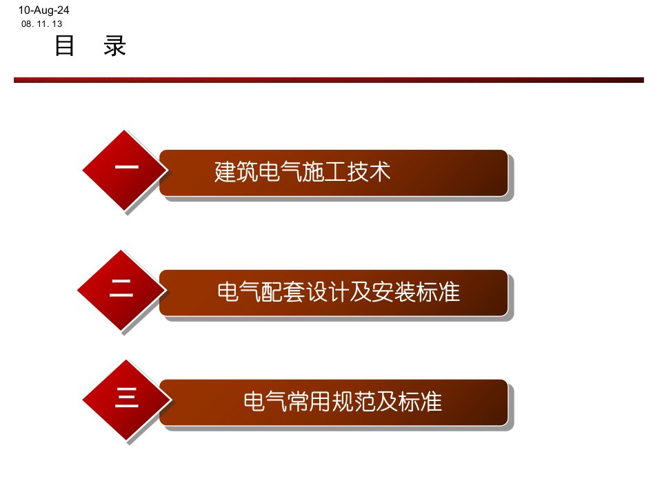 万科电气通用技术标准课件专业知识讲座