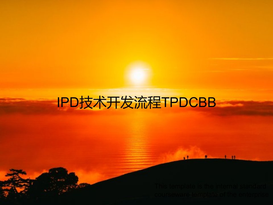 IPD技术开发流程TPDCBB