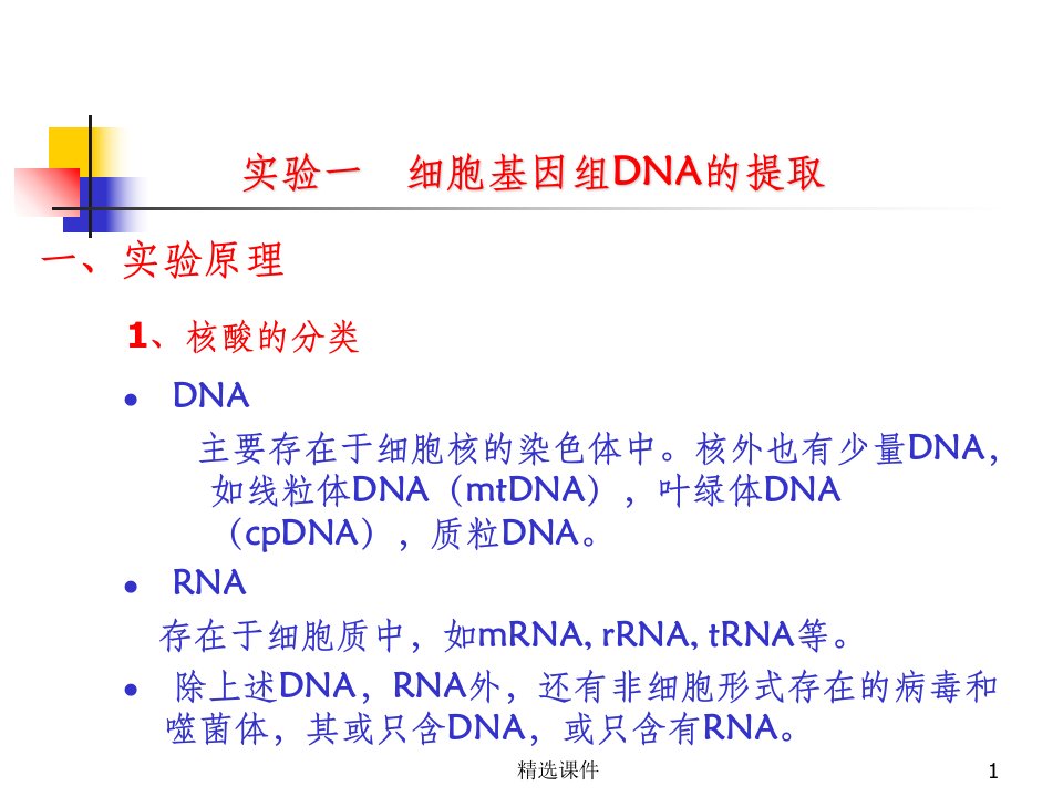 细胞基因组dna的提取(1)