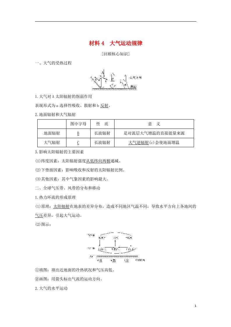 高考地理二轮复习