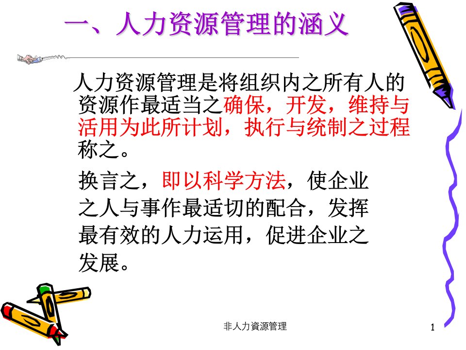 非人力资源经理的人力资源管理培训-之三